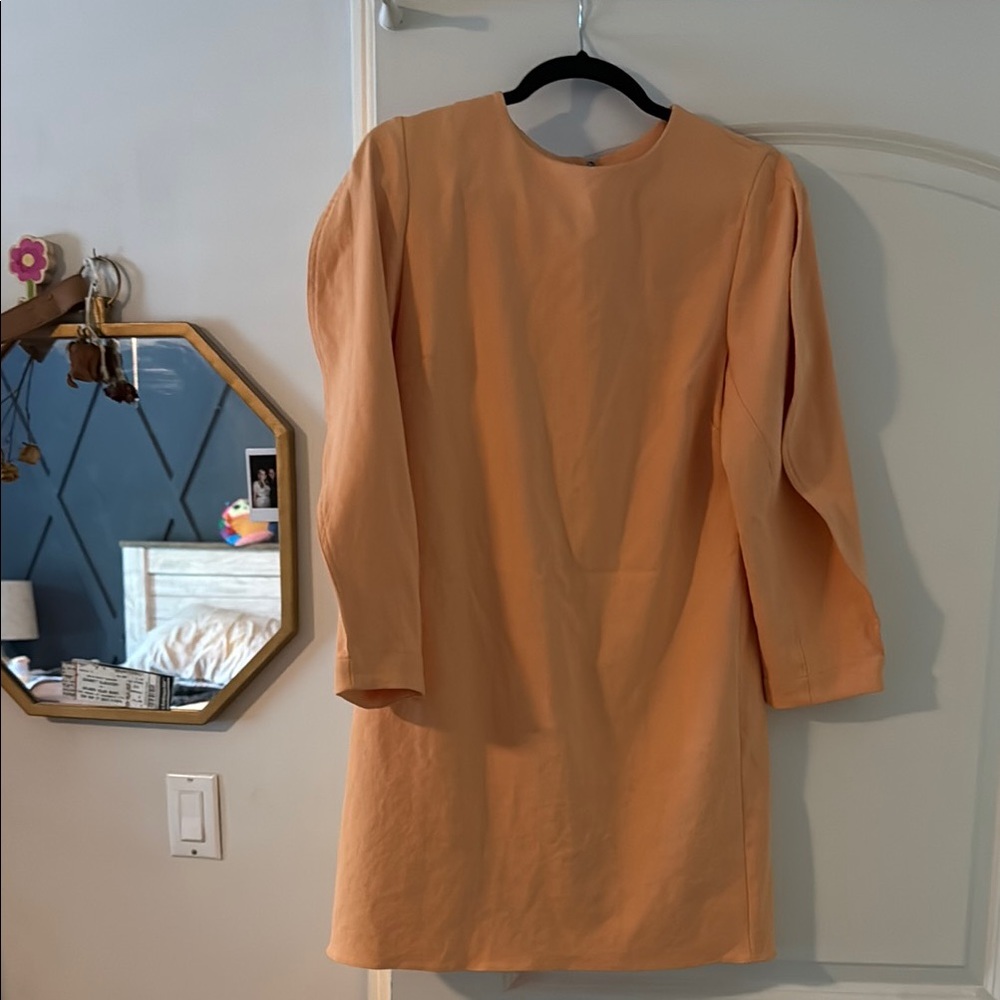 Elegant Peach Dress